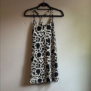 Outdoor Voices Black and White Dress